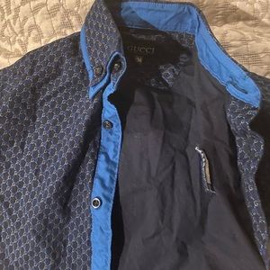 Gucci style shirt boys 👔
